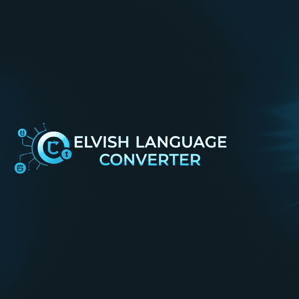 Elvish Language Converter tool interface