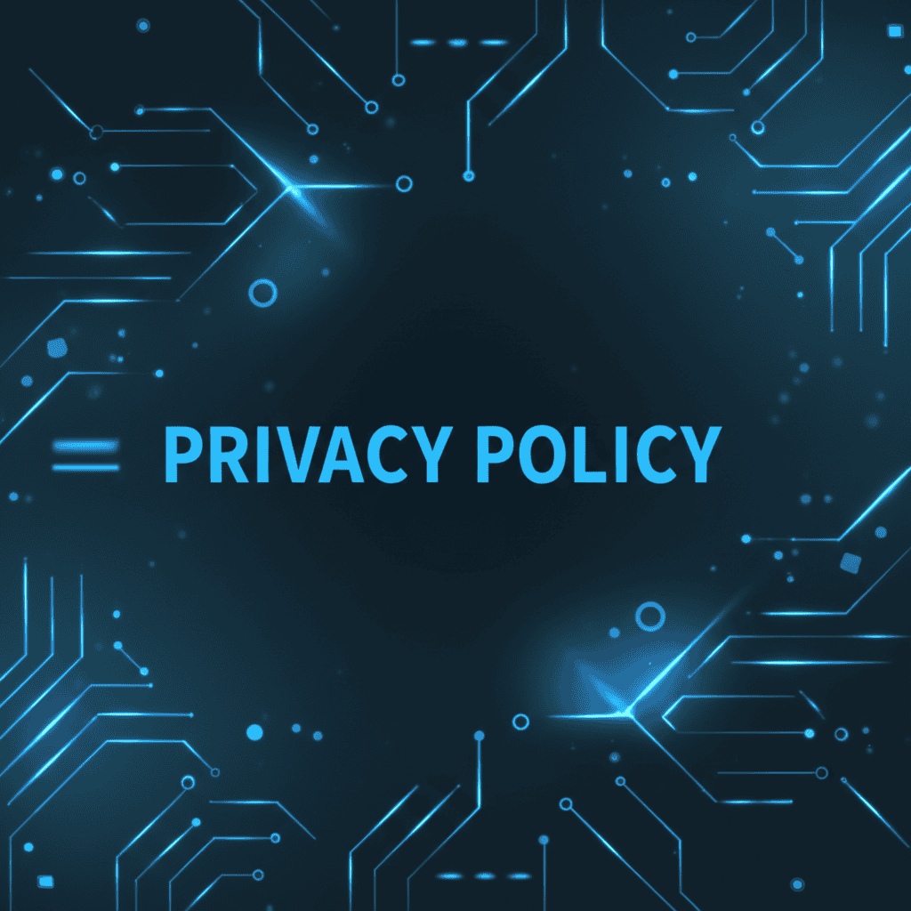 Privacy Policy document and security padlock